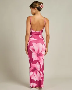 Dresses*Ava And Ever Alani Maxi Dress Pink/pink Floral