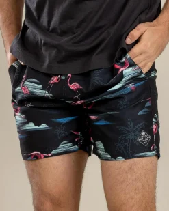 Shorts & Bottoms*Skylark Alcove Elastic Waist Board Shorts Black