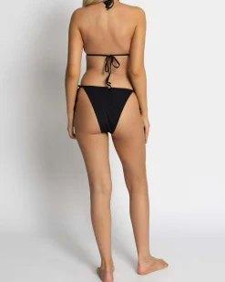 Bikinis*Topanga Alex Ring Itsy Bikini Bottom Black