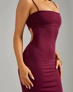 Dresses*Ava And Ever Alissa Maxi Dress Berry