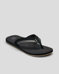 Flip Flops & Sandals*Billabong All Day Impact Thongs Black