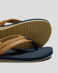 Flip Flops & Sandals*Billabong All Day Impact Thongs Navy/tan