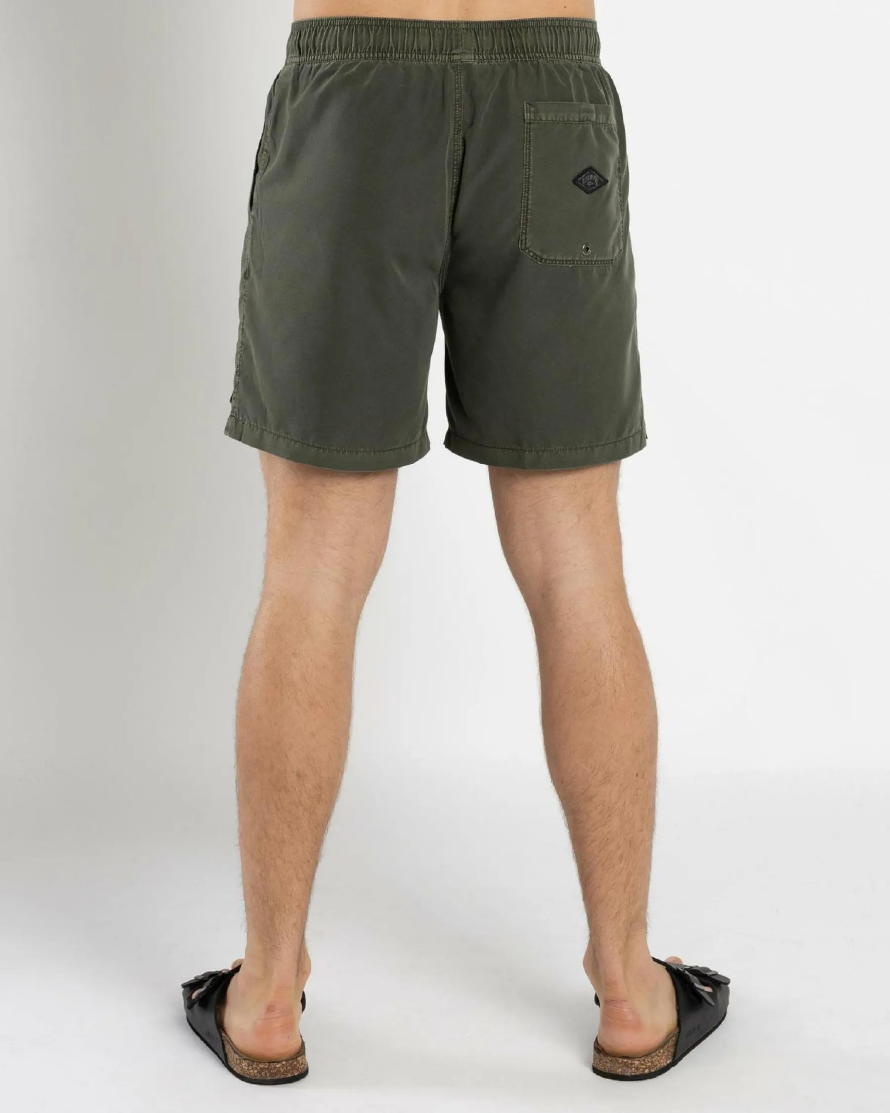 Board Shorts|Shorts & Bottoms*Billabong All Day Overdye Layback Board Shorts Dark Military