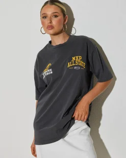 Hot All State Box Fit T-Shirt Women Tops