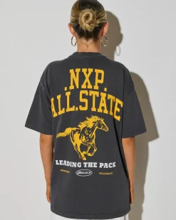 Hot All State Box Fit T-Shirt Women Tops