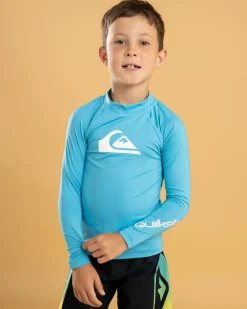 Clearance All Time Toddler's Long Sleeve Rash Vest Kids/BOY Rashies|Toddlers