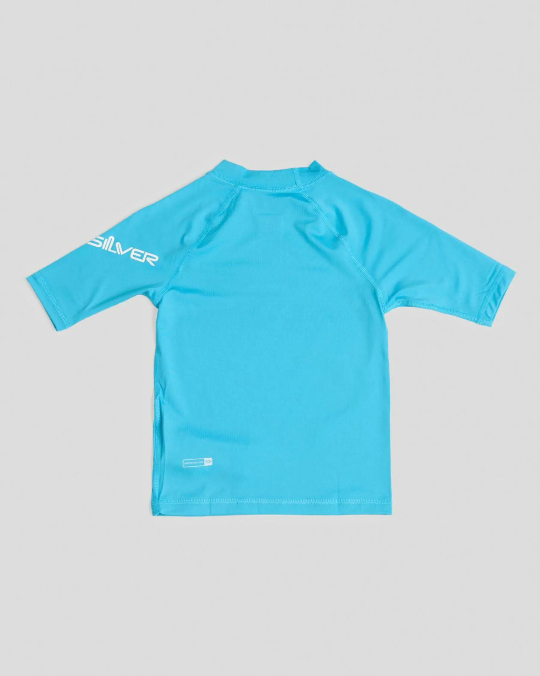 Rashies|Toddlers*Quiksilver All Time Toddler's Short Sleeve Rash Vest Horizon Blue