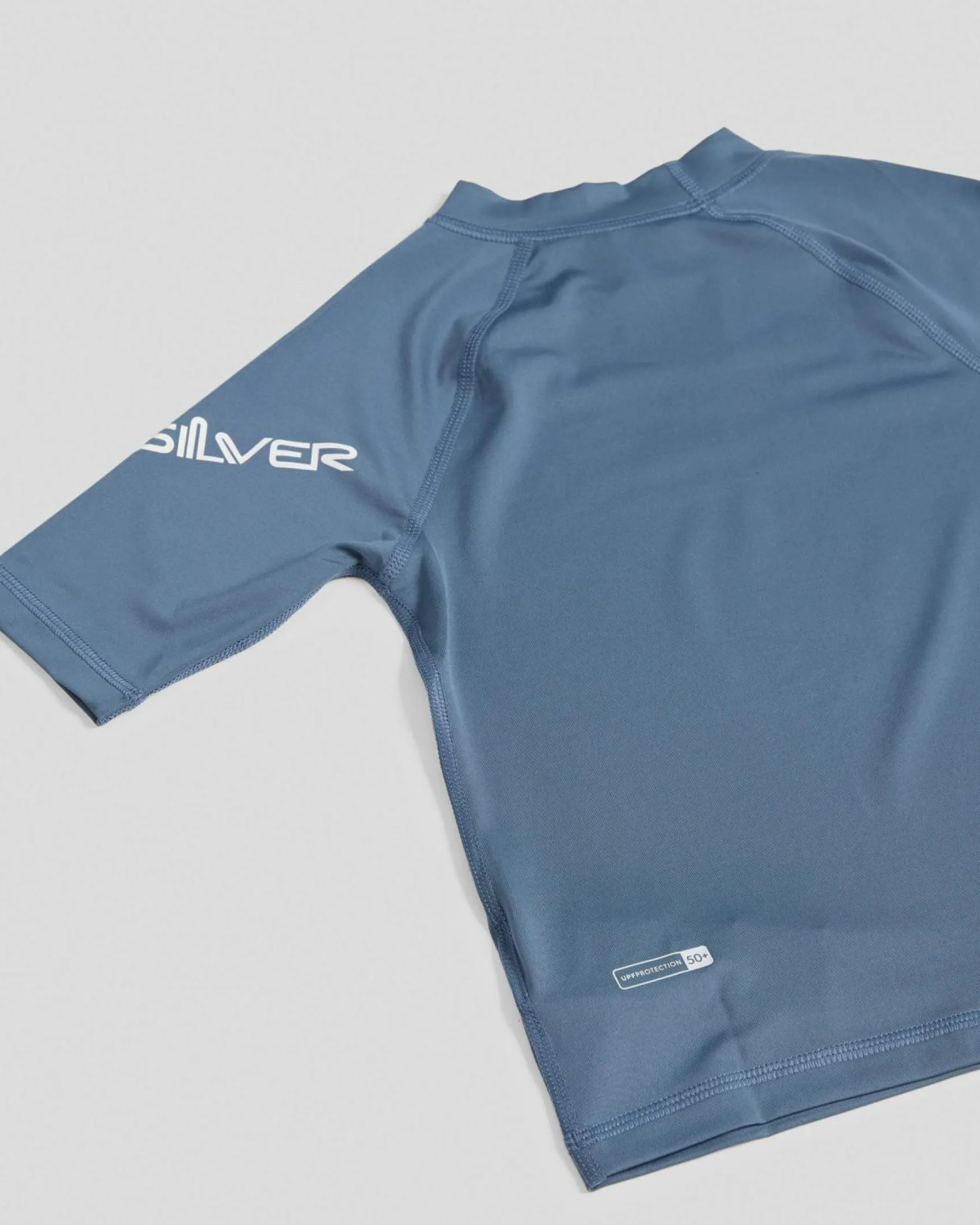 Rashies|Toddlers*Quiksilver All Time Toddler's Short Sleeve Rash Vest China Blue