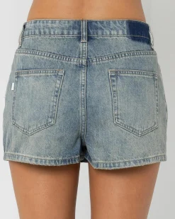 New Allegra Denim Skort Women Bottoms
