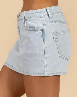 Online Allegra Denim Skort Women Bottoms
