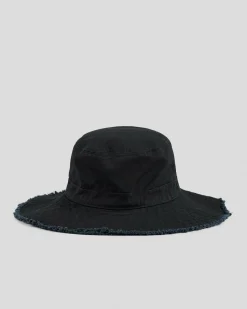Headwear*Ava And Ever Ally Bucket Hat Black