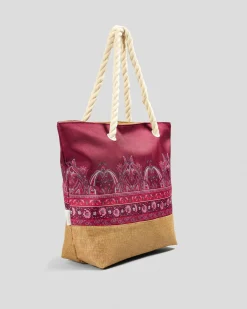 Beach Accessories|Bags*Mooloola Almia Beach Bag Berry