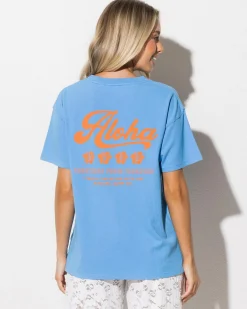 Clearance Aloha Relaxed T-Shirt Women Tops
