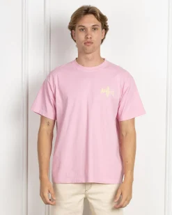 Tops & T-Shirts*Afends Altered Heavy Weight T-Shirt Vintage Pink