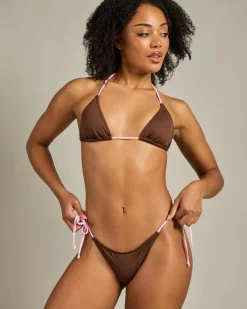 Clearance Alysha Tie Side Bikini Bottom Women Bikinis