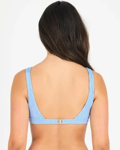 Bikinis*Rhythm Amazon Tall Triangle Bikini Top Bluebell