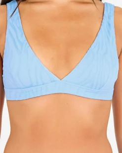 Bikinis*Rhythm Amazon Tall Triangle Bikini Top Bluebell