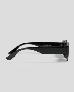 Sunglasses*Indie Eyewear Amber Sunglasses Black/smoke