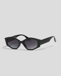 Sunglasses*Indie Eyewear Amber Sunglasses Black/smoke