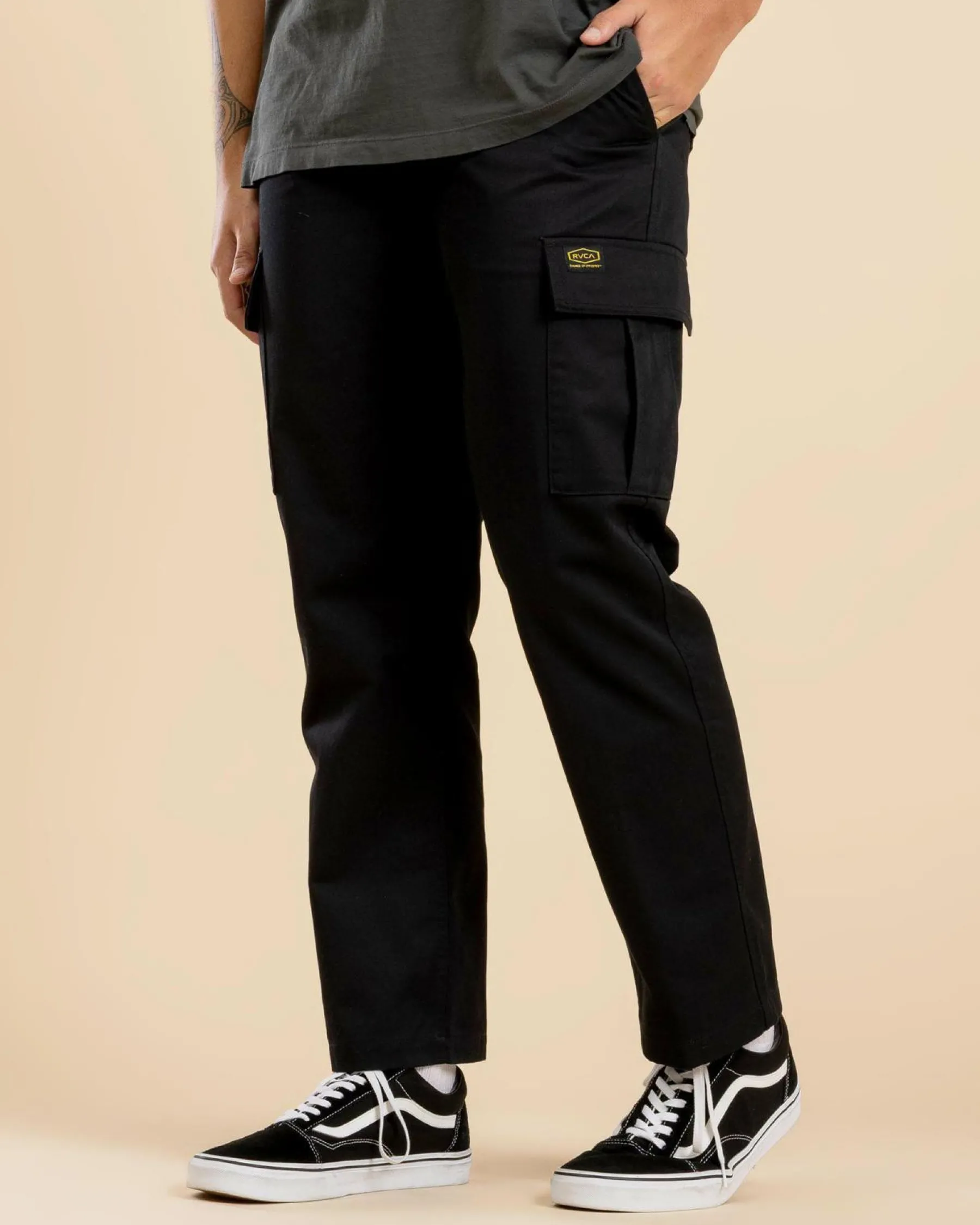 Shorts & Bottoms*RVCA Americana Cargo Pants Black