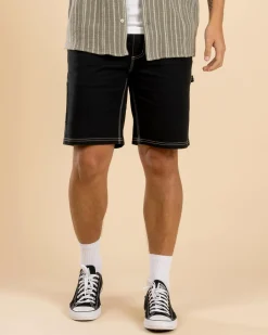 Denim|Shorts & Bottoms*RVCA Americana Carpenter Shorts Rvca Black