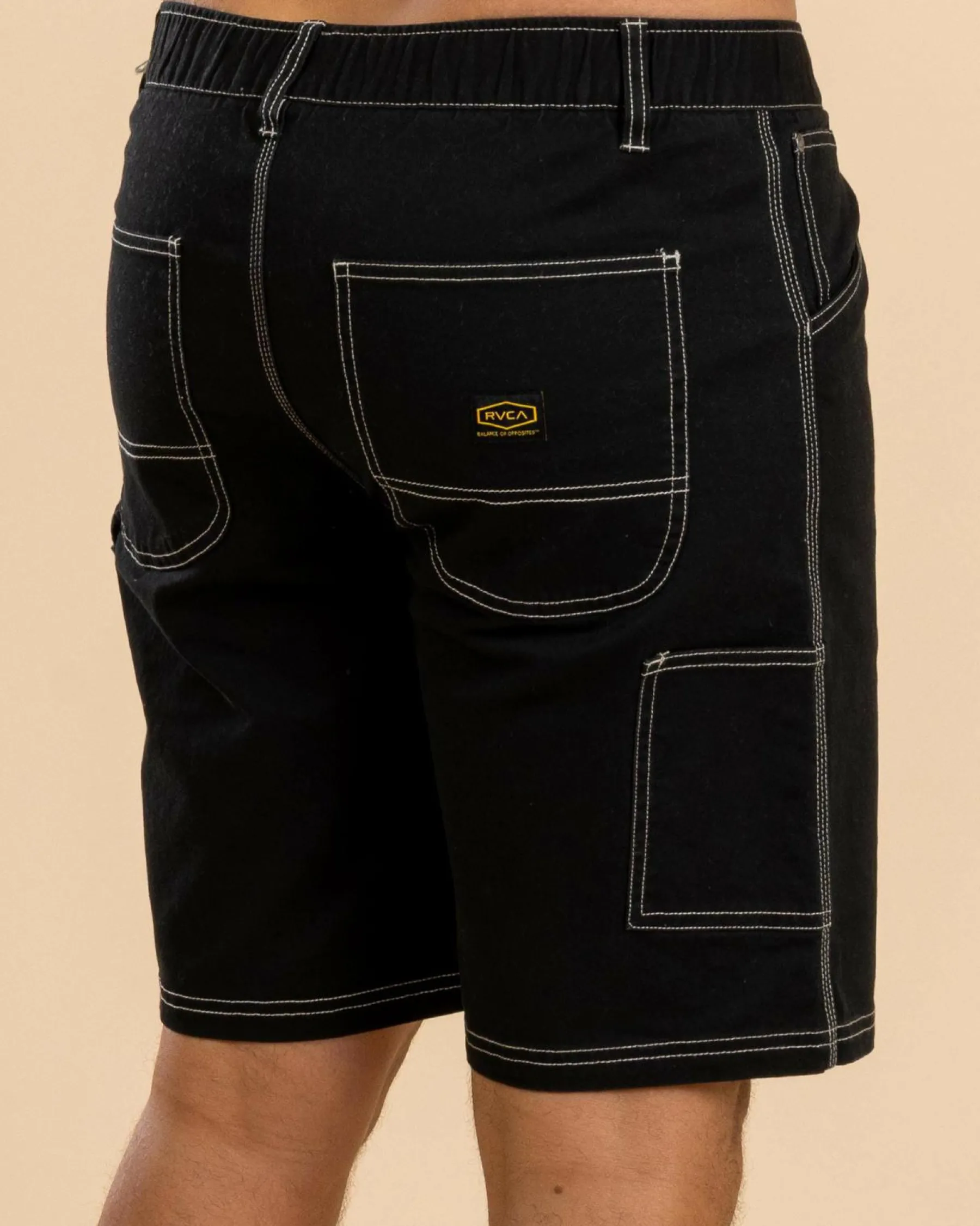 Denim|Shorts & Bottoms*RVCA Americana Carpenter Shorts Rvca Black
