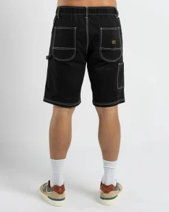 Shorts & Bottoms|Denim*RVCA Americana Carpenter Shorts Black