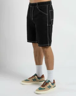 Shorts & Bottoms|Denim*RVCA Americana Carpenter Shorts Black