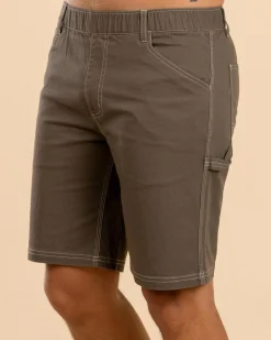 Denim|Shorts & Bottoms*RVCA Americana Carpenter Shorts Mushroom