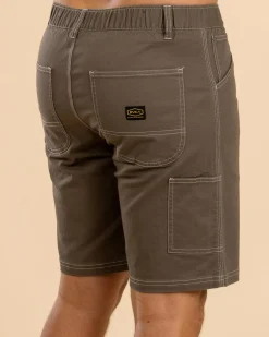 Denim|Shorts & Bottoms*RVCA Americana Carpenter Shorts Mushroom