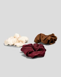 Beauty & Hair*Karyn In LA Anastacia Scrunchie Pack Vanilla/dk Choc/cherry