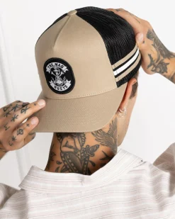 Best Anchor Bones Twill Trucker Cap Headwear