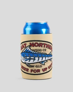 Gifts & Novelty|Bottles & Lunch Boxes*Great Northern Angler Stubby Cooler Sand