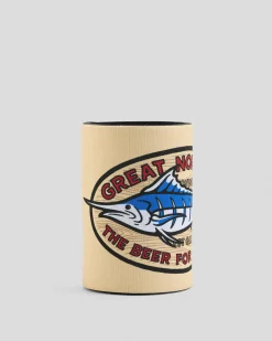 Gifts & Novelty|Bottles & Lunch Boxes*Great Northern Angler Stubby Cooler Sand