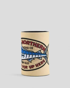 Gifts & Novelty|Bottles & Lunch Boxes*Great Northern Angler Stubby Cooler Sand