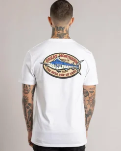 Tops & T-Shirts*Great Northern Angler T-Shirt White