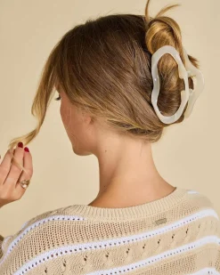 Beauty & Hair*Karyn In LA Anita Hair Claw Clip Pearly