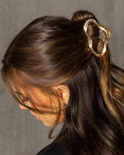 Beauty & Hair*Karyn In LA Anita Hair Claw Clip Gold