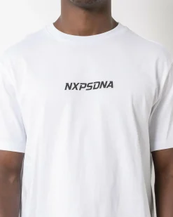 Tops & T-Shirts*Nena & Pasadena Anlantic Dual Curved T-Shirt Optical White