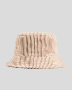 Headwear*Ava And Ever Annie Cord Bucket Hat Taupe