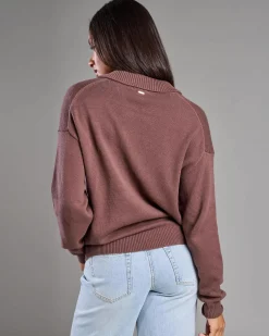 Outlet Anthea Polo Collar Knit Jumper Women Jumpers & Hoodies|Knitwear
