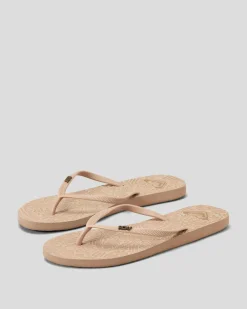 Flip Flops*Roxy Antilles II Thongs Taupe
