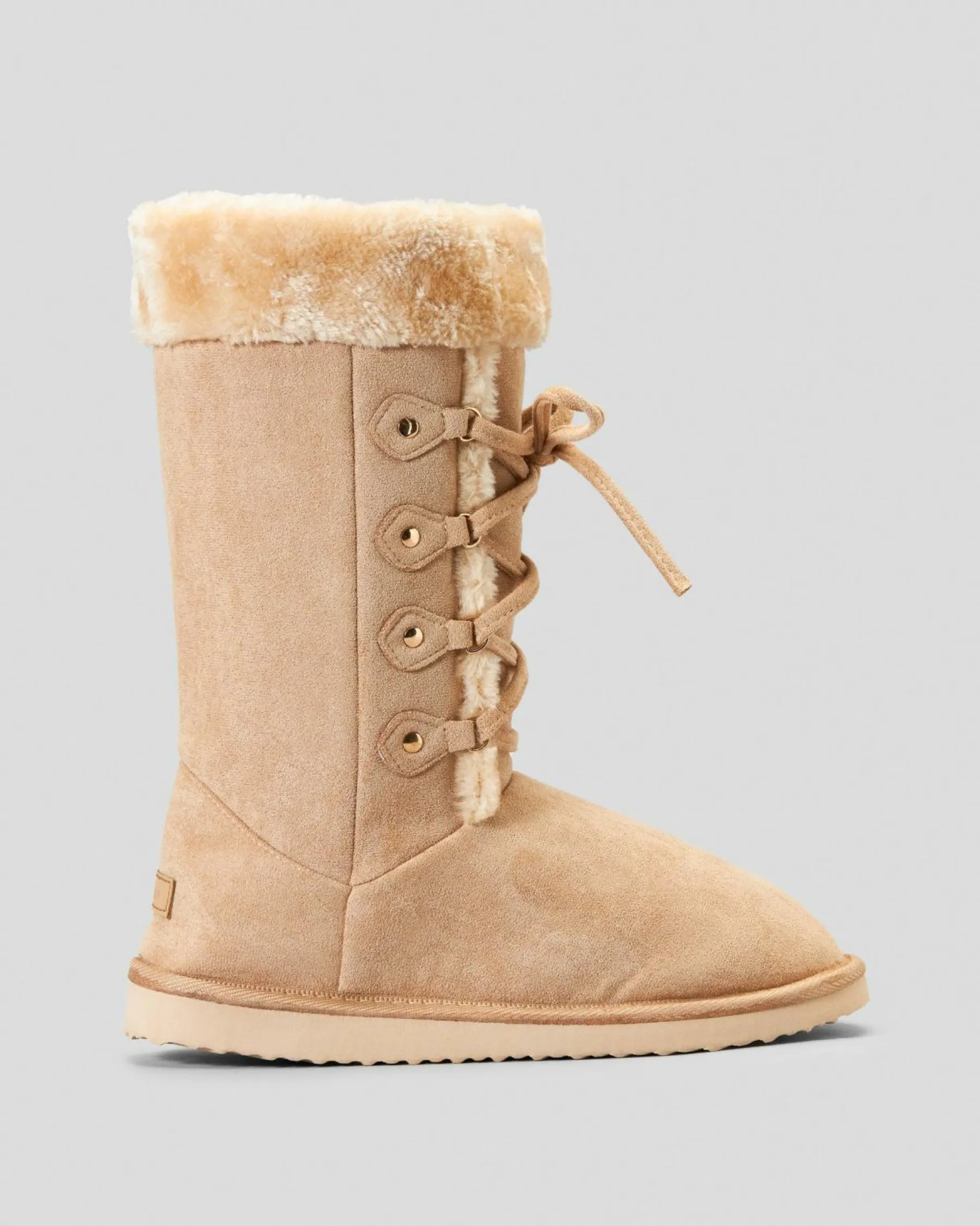 Slippers*Mooloola Anton Slipper Boots Camel