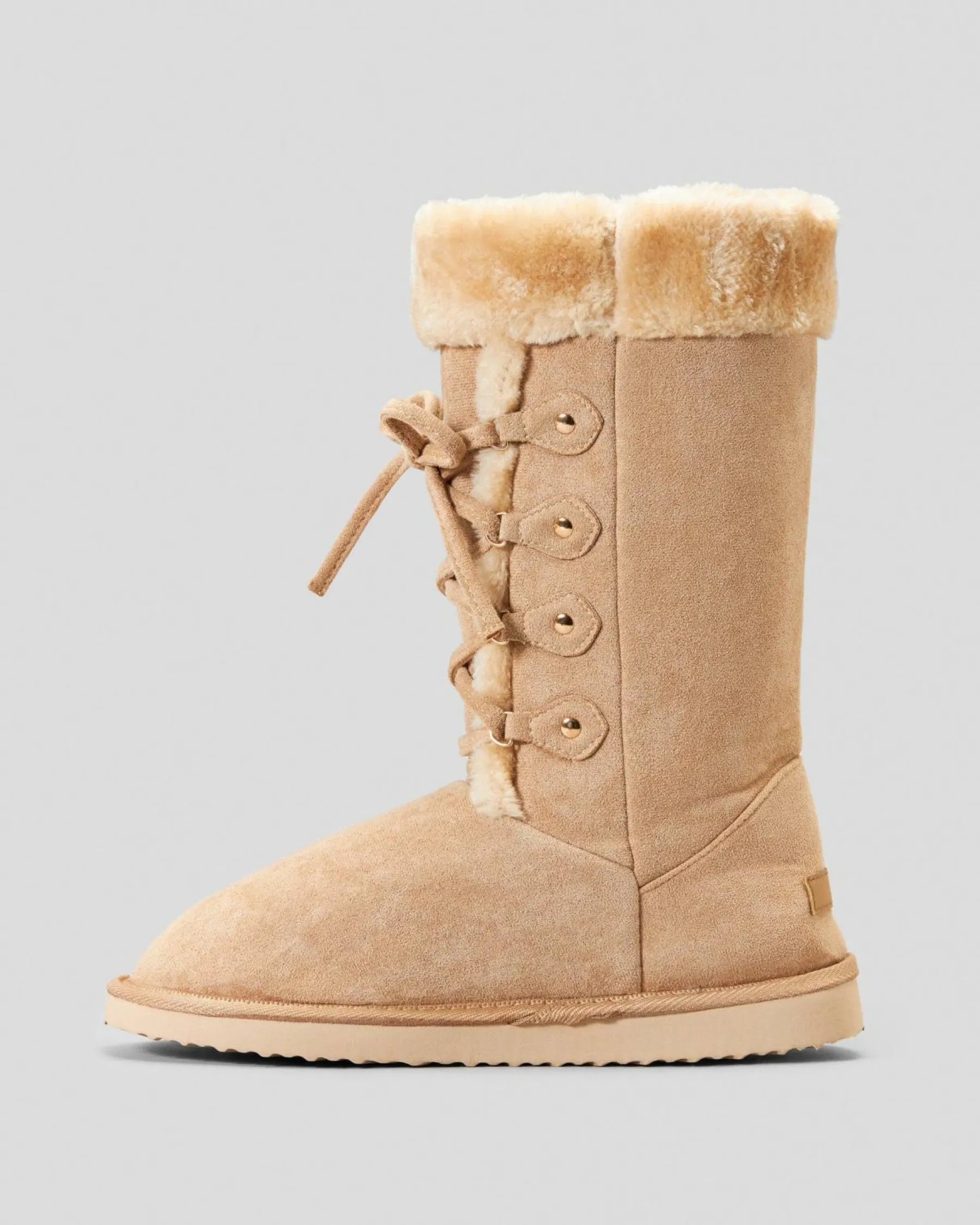 Slippers*Mooloola Anton Slipper Boots Camel
