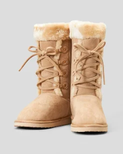 Slippers*Mooloola Anton Slipper Boots Camel