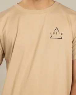 Tops & T-Shirts*Lucid Aperture T-Shirt Sand