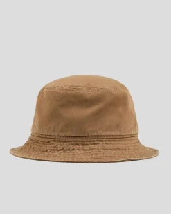 Headwear*Nike Apex Bucket Hat Mosswood Brown/white