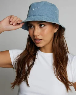 Sale Apex Denim Bucket Hat Women Headwear