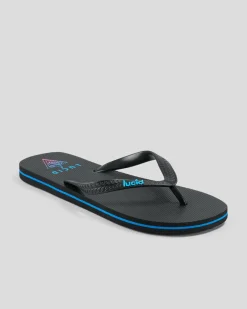 2 For Shoe Deals|Flip Flops & Sandals*Lucid Apex Thongs Black/blend