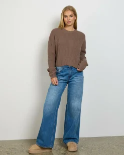 Apollo Crew Neck Knit Jumper Women Knitwear|Jumpers & Hoodies